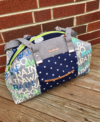 Paper Pattern - The Castell Day Bag - Emmaline Bags Inc.