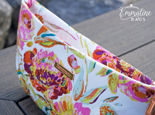 Paper Pattern - The Flora Wristlet - Emmaline Bags Inc.
