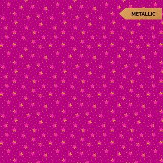 Party Time in Fuchsia // by FIGO (1/4 yard) - Emmaline Bags Inc.