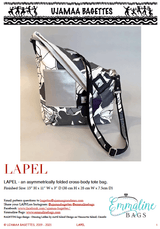 PDF - Lapel by UJAMAA BAGETTES - Emmaline Bags Inc.