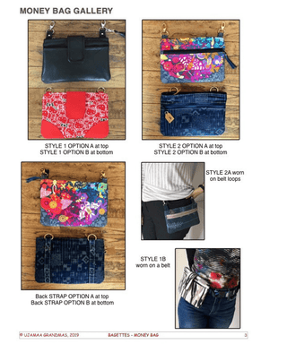 PDF - Money Bag by UJAMAA BAGETTES - Emmaline Bags Inc.
