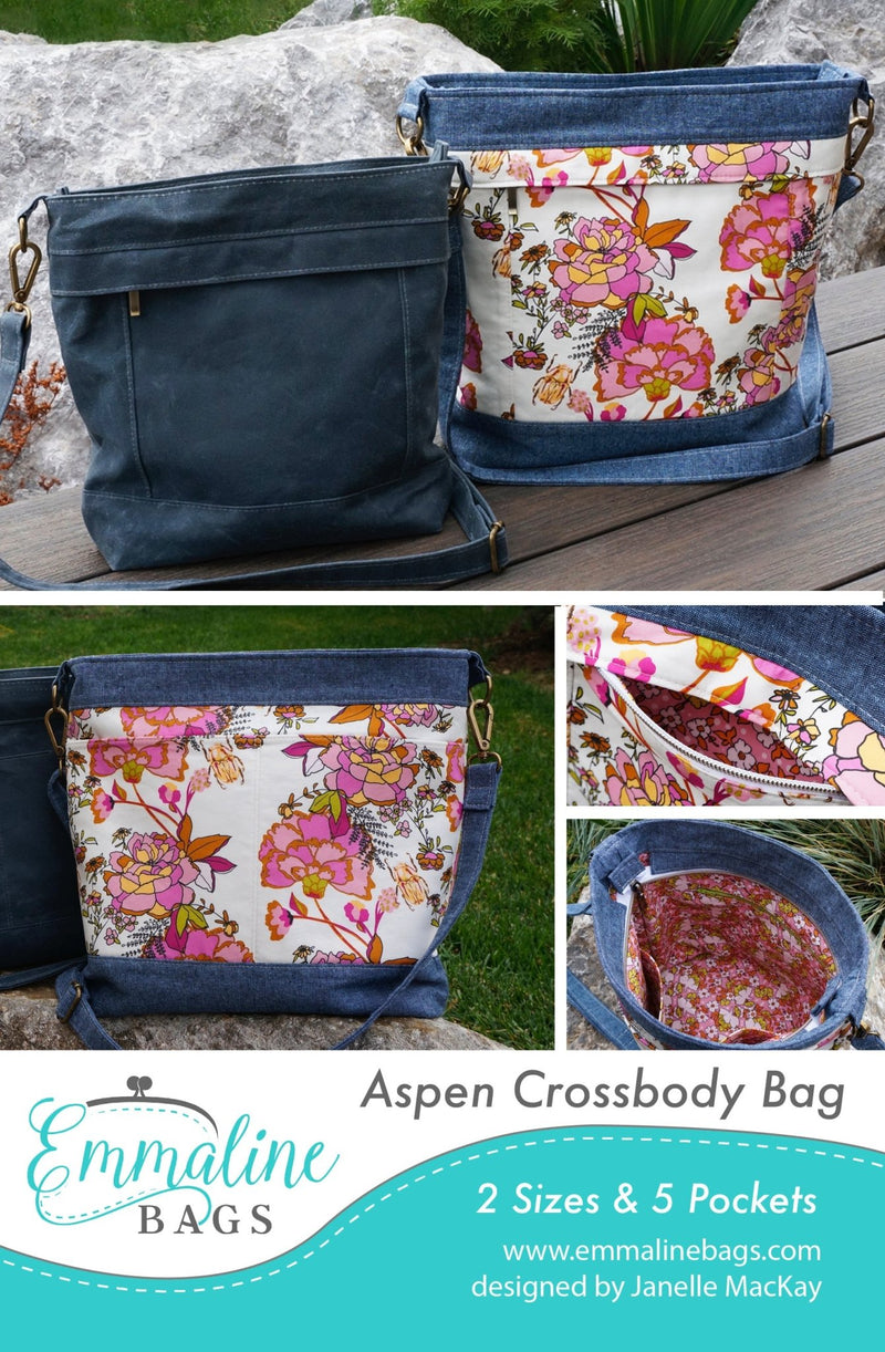 Foldover Crossbody Bag Pattern - Sophia Clutch and Crossbody Bag -  AppleGreen Cottage