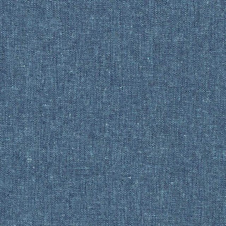 Peacock | Essex Yarn Dyed Linen by Robert Kaufman - Emmaline Bags Inc.