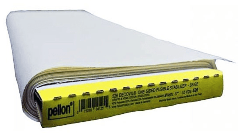 Pellon Decovil - LIGHT, One-Sided Fusible PL525 - 1/4 Yard (17" WIDE) - Emmaline Bags Inc.