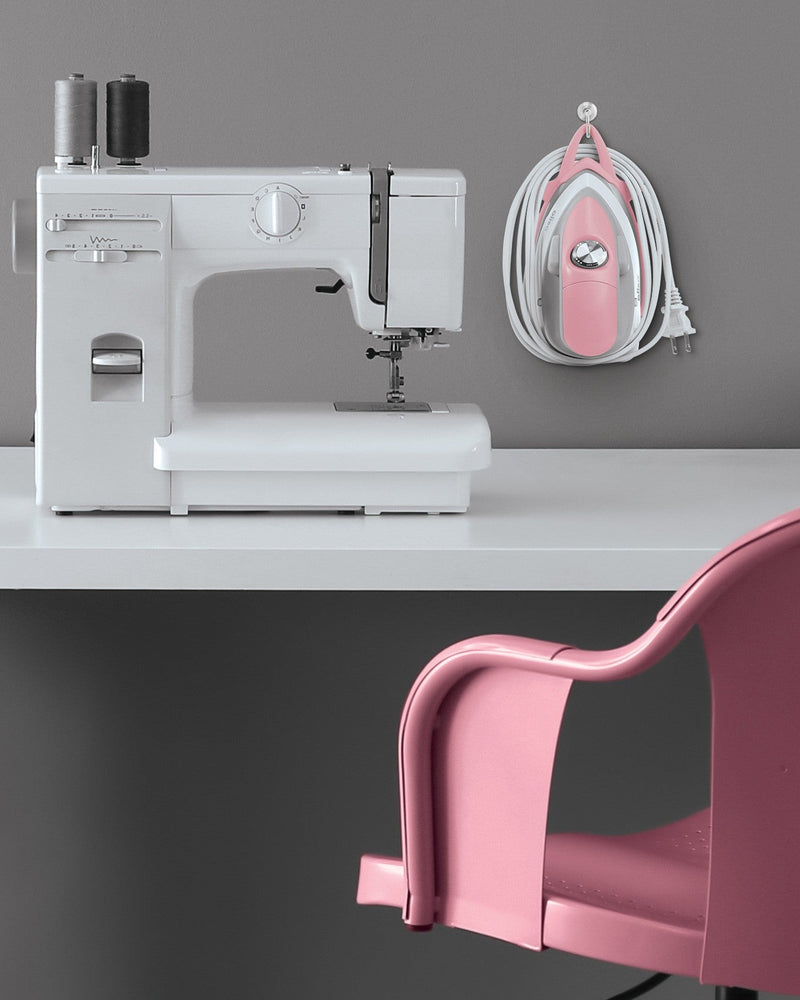 Pink // Oliso Mini Iron with Trivet - Emmaline Bags Inc.