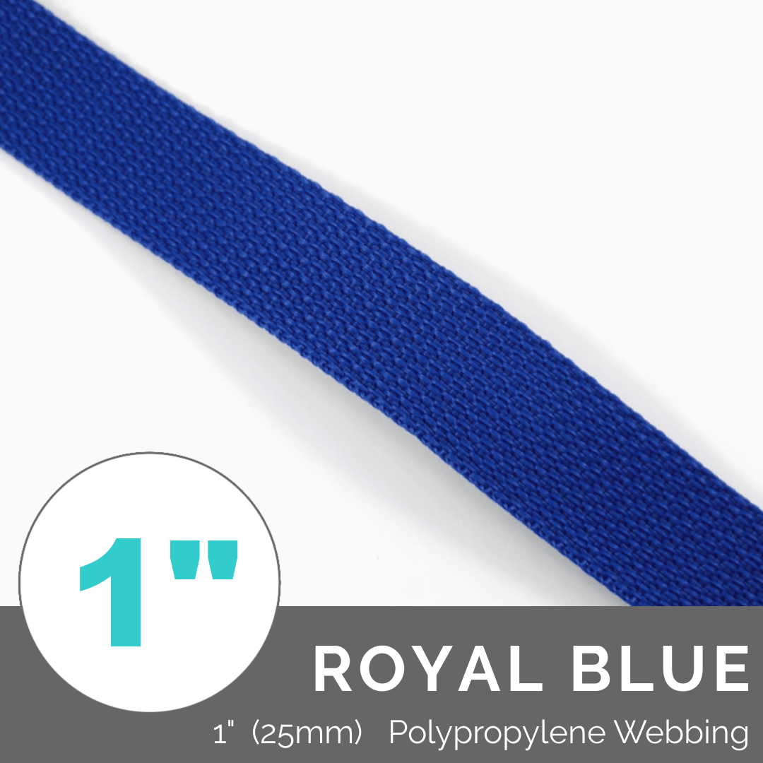 Poly Regular Strap Webbing 1 25mm Wide Per 1 Yard