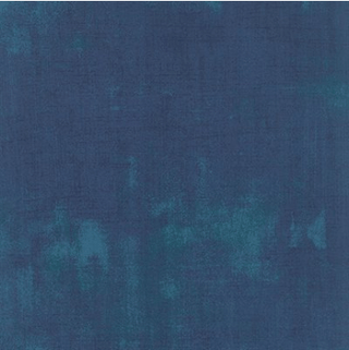 Prussion Blue • Grunge for Moda (1/4 yard) - Emmaline Bags Inc.