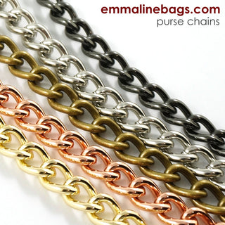 Purse Chain: **SINGLE-LINK** Chain - Emmaline Bags Inc.