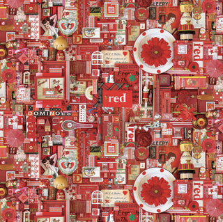 Red Collage • Color Collage 2 by Northcott Studio (1/4 yard) - Emmaline Bags Inc.