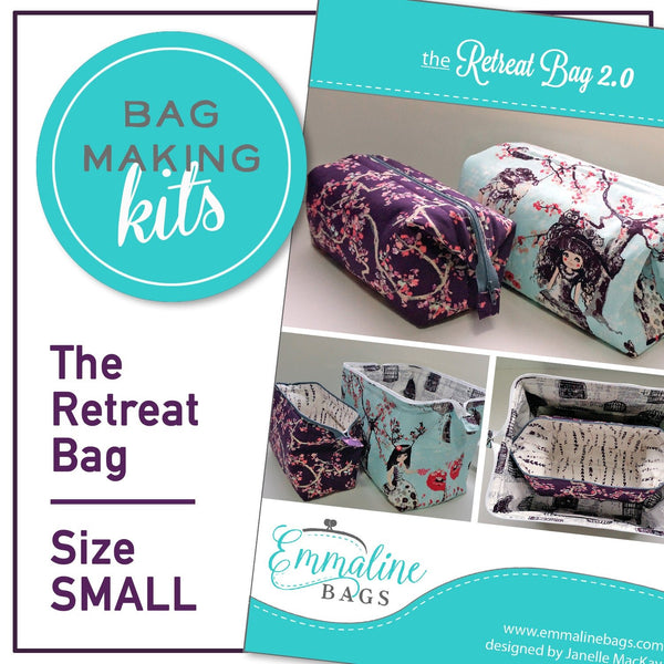 Retreat Bag Kit - SMALL - COTTON - Emmaline Bags Inc.