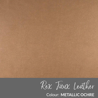 Rex Faux Leather Vinyl, METALLICS - **1/2 YARD PRECUT** - Emmaline Bags Inc.