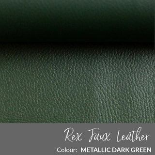 Rex Faux Leather Vinyl, METALLICS - **1/2 YARD PRECUT** - Emmaline Bags Inc.