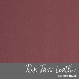 Rex Faux Leather Vinyl, SOLIDS - **1/2 YARD PRECUT** - Emmaline Bags Inc.