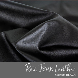 Rex Faux Leather Vinyl, SOLIDS - **1/2 YARD PRECUT** - Emmaline Bags Inc.