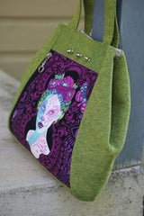 Rio Convertible Tote by UhOh Creations (Printed Paper Pattern) - Emmaline Bags Inc.