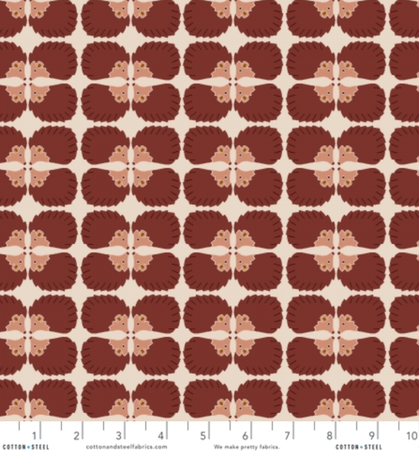 Rustique Hedgehog // On a Fall Day for Cotton + Steel (1/4 yard) - Emmaline Bags Inc.