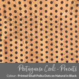 SAMPLES of Portuguese Cork Fabric - (6" x 9") - Emmaline Bags Inc.