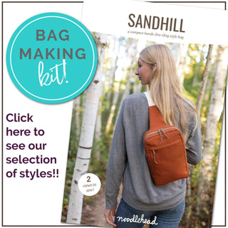 Sandhill Sling - Complete Bag Making Kit (Makes View A) - Emmaline Bags Inc.