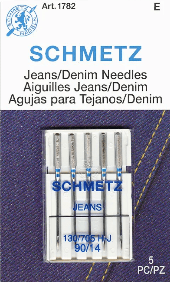 Schmetz Jeans/Denim Needles (Size 90/14) - Emmaline Bags Inc.
