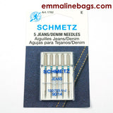 Schmetz Jeans/Denim Needles (Size 90/14) - Emmaline Bags Inc.