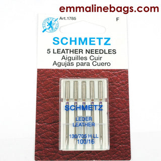 Schmetz Leather Needles (Size 100/16) - Emmaline Bags Inc.