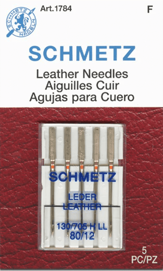 Schmetz Leather Needles (Size 80/12) - Emmaline Bags Inc.