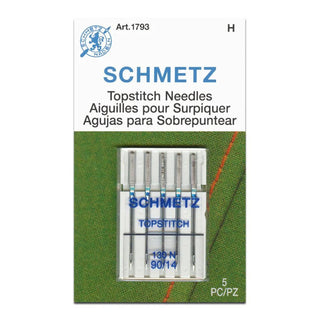 Schmetz Topstitch Needles (Size 90/14) - Emmaline Bags Inc.