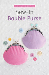 Sew-In Bauble Clasp Purse Kit from Zakka Workshop - Emmaline Bags Inc.