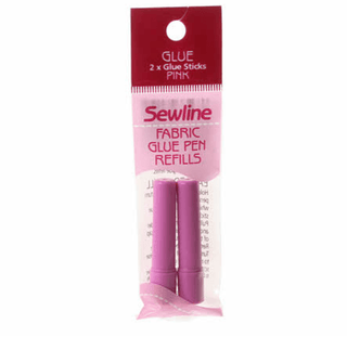 Sewline Water Soluble Glue Pen REFILL in PINK - Emmaline Bags Inc.