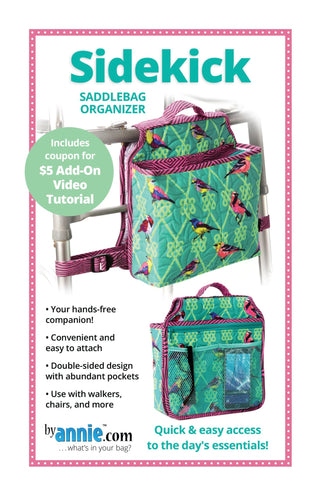 Sidekick from By Annie (Printed Paper Pattern) - Emmaline Bags Inc.