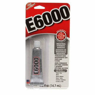 Small E6000 Glue (0.5 oz or 14.8 ml) - MINI SIZE - Emmaline Bags Inc.