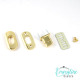 Small Turn Lock - (with screws) - Emmaline Bags Inc.