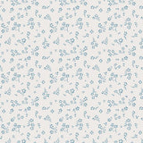 Sprinkled Florets Cloud // True Blue by Maureen Cracknell for Art Gallery Fabrics - (1/4 yard) - Emmaline Bags Inc.