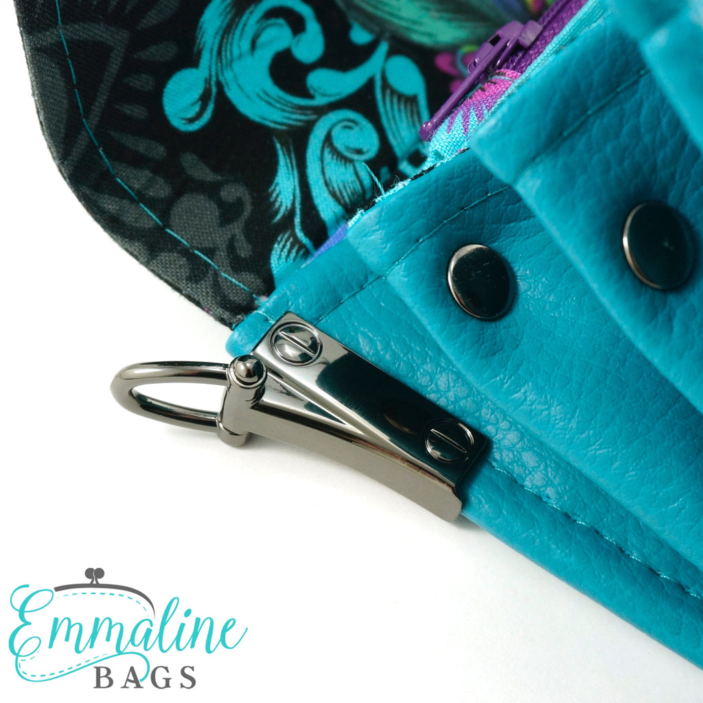 Strap Clip with DRing (2 Pack) Emmaline Bags Inc.