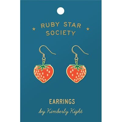 Strawberry Earrings - Emmaline Bags Inc.