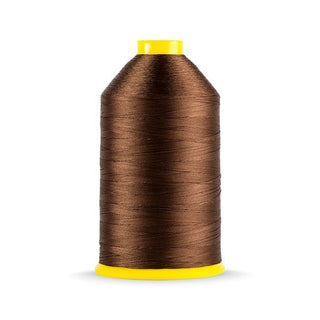 Strongbond Nylon Bonded Thread - Tex 70 (3500 m) - Medium Brown - 263 - Emmaline Bags Inc.