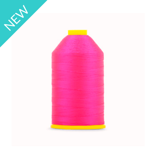 Strongbond Nylon Bonded Thread - Tex 70 (3500 m) - Neon Pink - 2434 - Emmaline Bags Inc.
