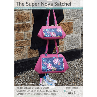 Super Nova Satchel by Sewing Patterns by Mrs H (Printed Paper Pattern) - Emmaline Bags Inc.