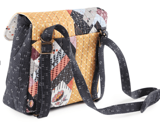 Switchback Convertible Backpack/Shoulder Bag from By Annie (Printed Paper Pattern) - Emmaline Bags Inc.