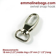 Swivel Snap Hook:  Designer Profile (2 Pack)
