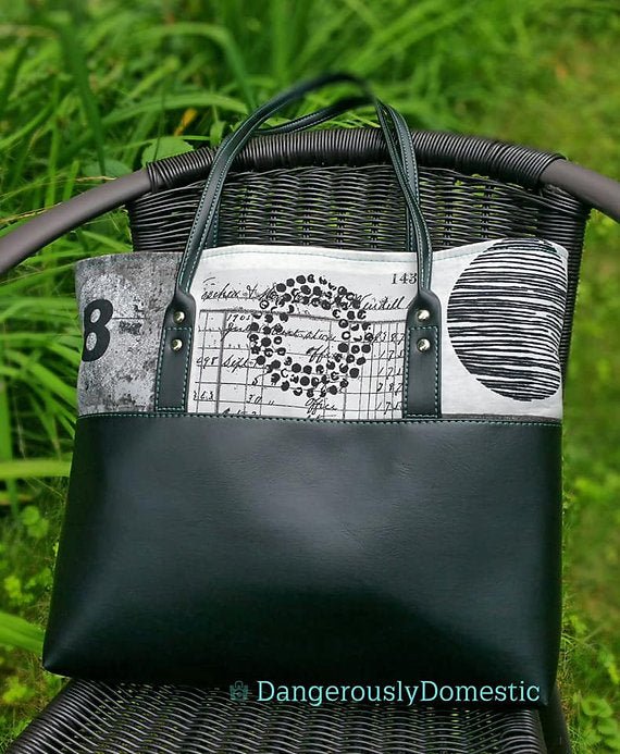 Taisteal Tote (Paper Pattern) by SewGnar - Emmaline Bags Inc.