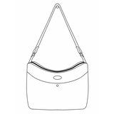 The Classic Handbag by Sewing Patterns by Mrs H (Printed Paper Pattern) - Emmaline Bags Inc.