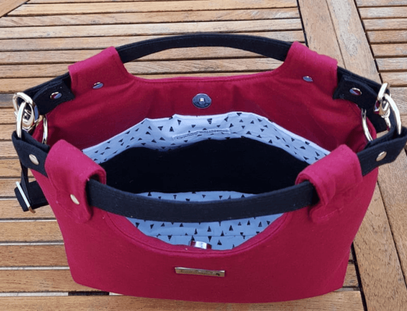 The Loopy Lou Bag by Sewing Patterns by Mrs H (Printed Paper Pattern) - Emmaline Bags Inc.