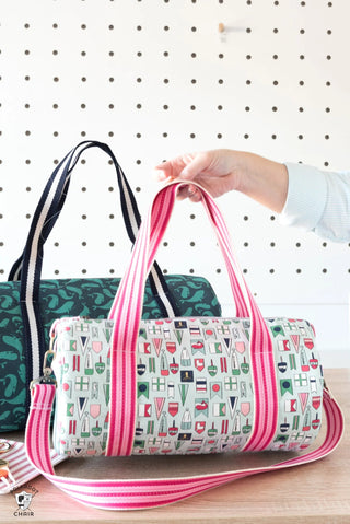 The Saturday Duffle // Melissa Mortenson Sewing Patterns - Emmaline Bags Inc.
