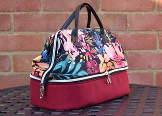 The Tumbleweed Toiletry Bag by Blue Calla Sewing Patterns (Printed Paper Pattern) - Emmaline Bags Inc.
