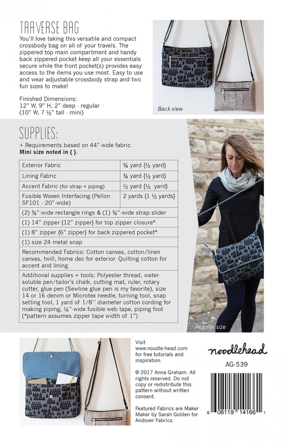 Shoulder Bag All Free Sewing Bags Traverse Bag By Noodlehead