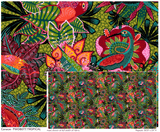 Tropical Caracas • Tropicalism for Free Spirit Fabrics (1/4 yard) - Emmaline Bags Inc.