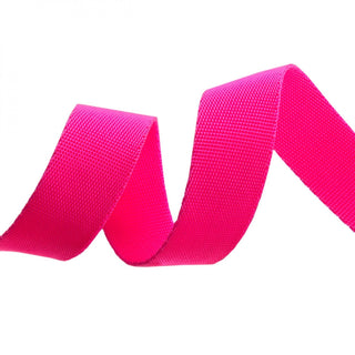 Tula Pink | SOLID Everglow Nylon Webbing 1" (25mm) Wide (2 Yards) - Emmaline Bags Inc.