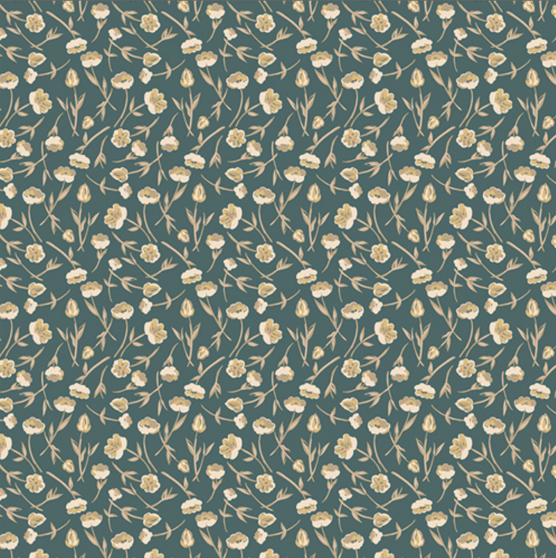 Tulip Time // Willow for Art Gallery Fabrics - (1/4 yard) - Emmaline Bags Inc.