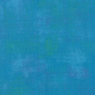 Turquoise • Grunge for Moda (1/4 yard) - Emmaline Bags Inc.
